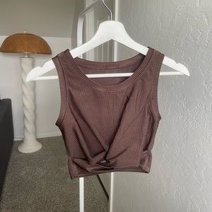 Aerie Workout Top - S - Brown
